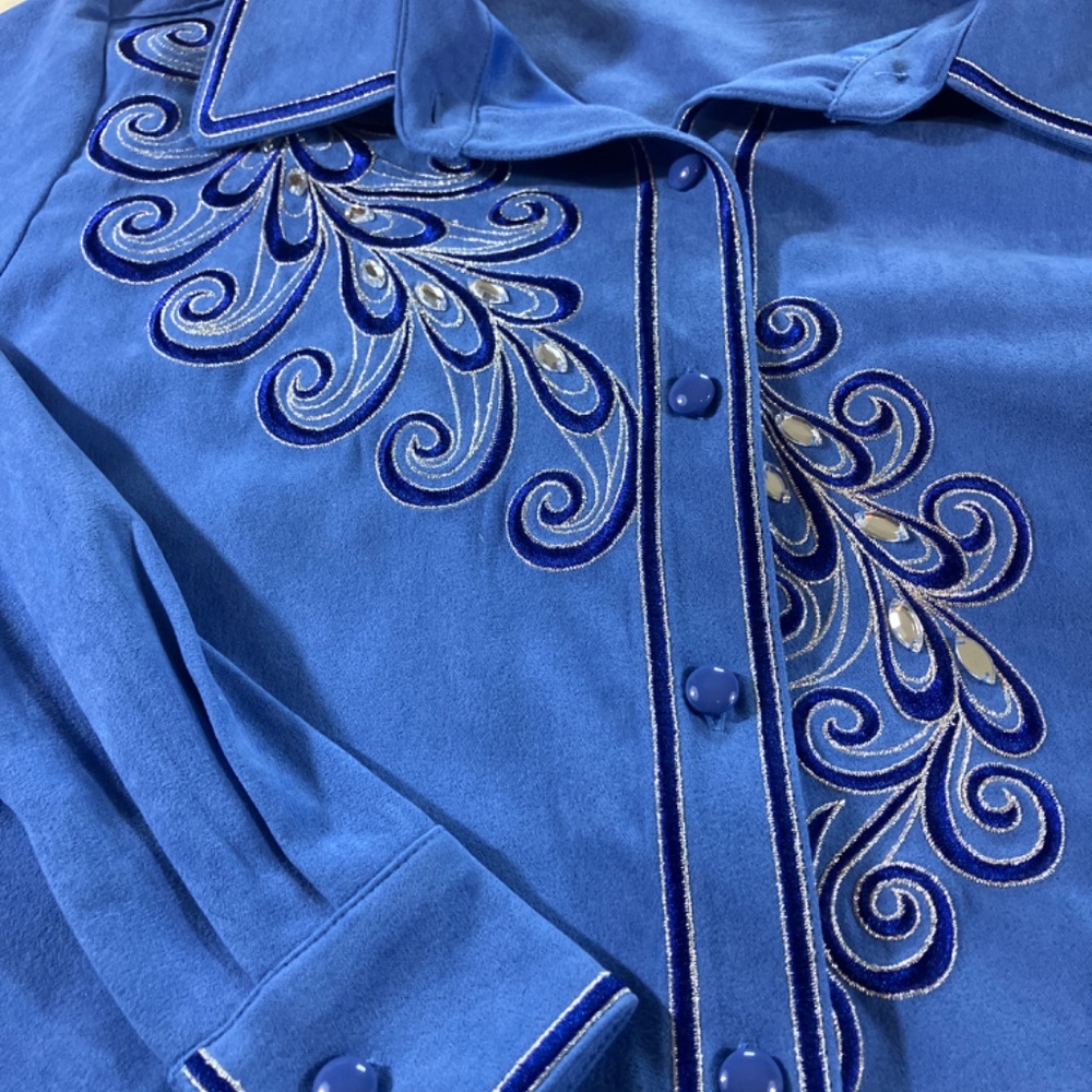 Bob Mackie Wearable Art Shirt - image 3